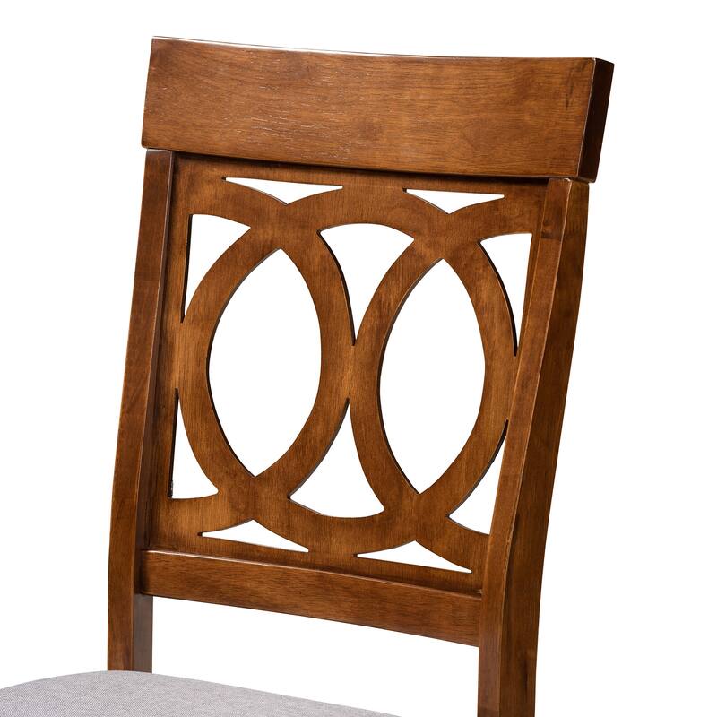 Lucie Modern and Contemporary 2-PC Dining Chair Set