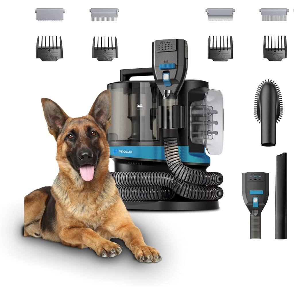 Bagless 4 in 1 Pet Grooming Vacuum by Prolux