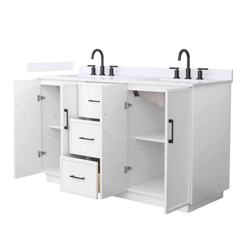 Wyndham Collection WCH7474-60D-QTZ-US3MXX Elan TK 60" Free Standing