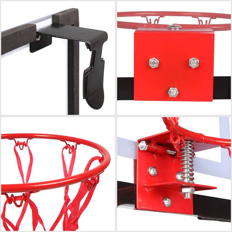 Mini Wall Mounted Basketball Hoop, Backboard Toy for Kids & Adults