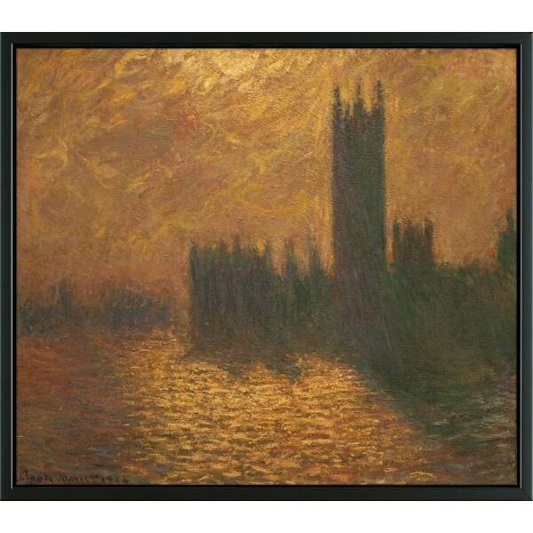 Shop Easy Art Prints Claude Monet S Houses Of Parliament London