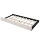 preview thumbnail 10 of 14, Twin Size Velvet Daybed Frame with Trundle - Beige