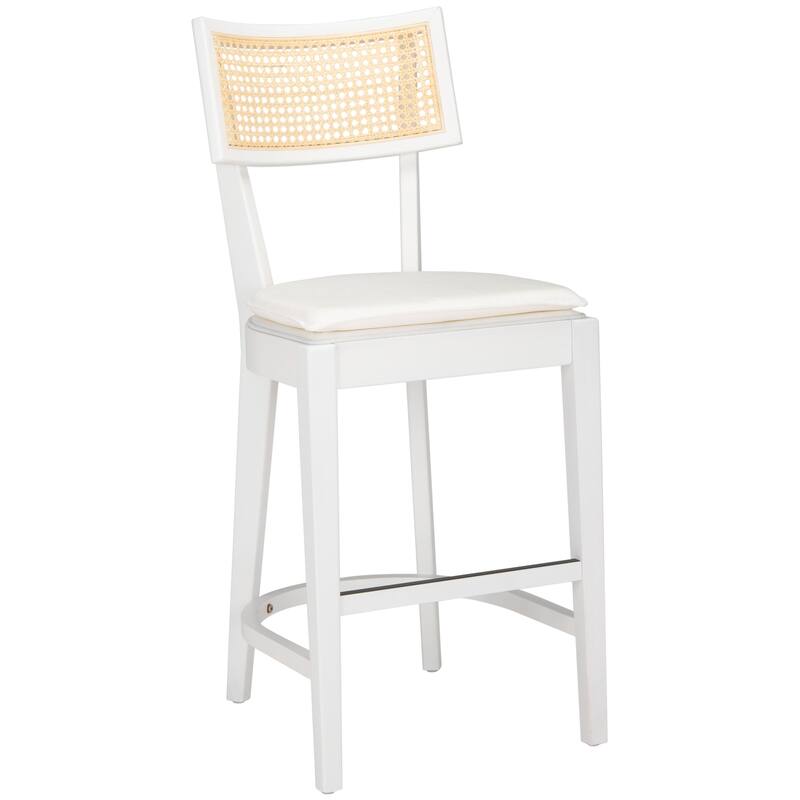 SAFAVIEH Nana 27-inch Counter Stool - 18.5 In. W x 20.6 In. D x 42.7 In. H - 19Wx21Dx43H