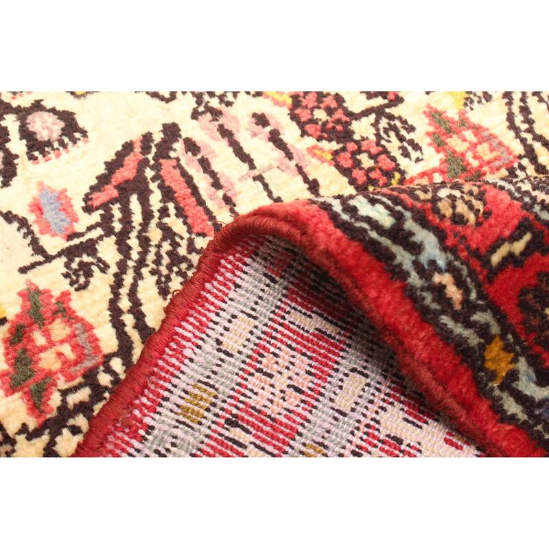 ECARPETGALLERY Hand-knotted Andelz Beige Wool Rug - 2'1 x 8'4