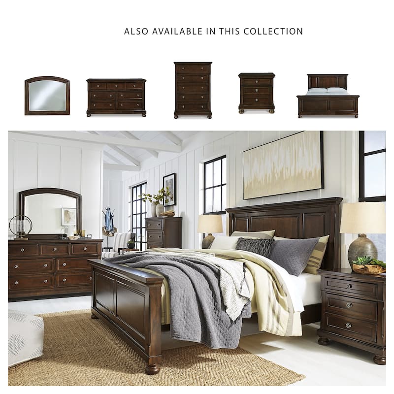 Signature Design by Ashley Porter Brown Panel Bed