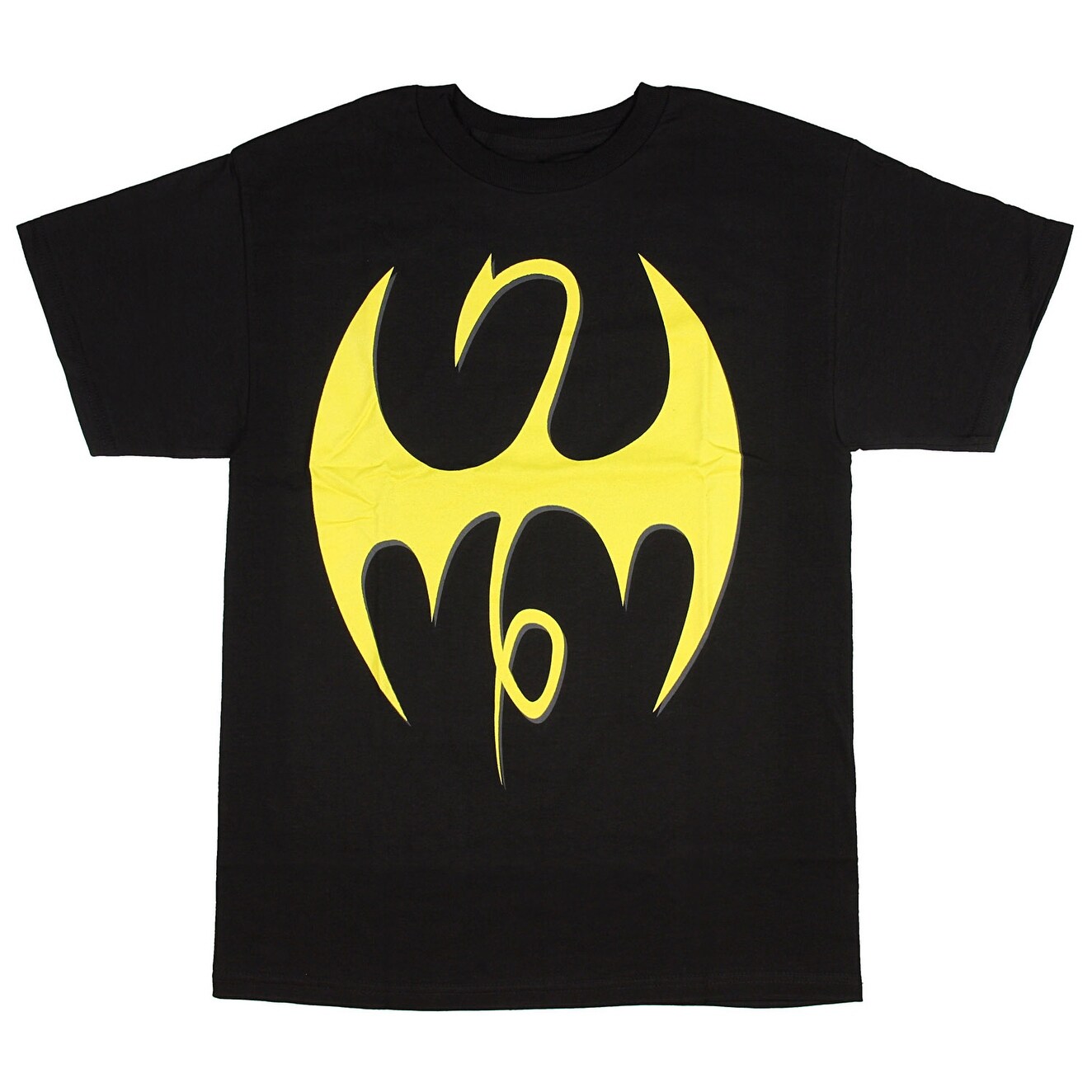 Shop Marvel Comics Mens The Immortal Iron Fist Graphic Logo Black T Shirt Overstock 21547733