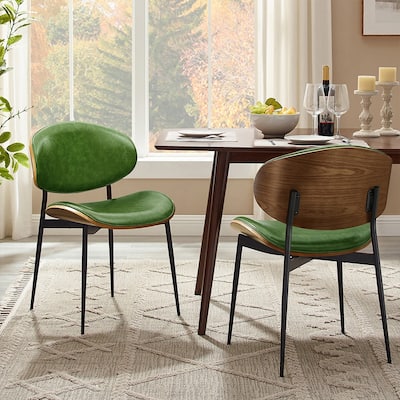 Art Leon Mid-century Modern Dining Chairs (Set of 2)