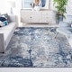 preview thumbnail 2 of 113, SAFAVIEH Aston Fedra Modern Abstract Rug 10' x 14' - Navy/Grey - Rectangle
