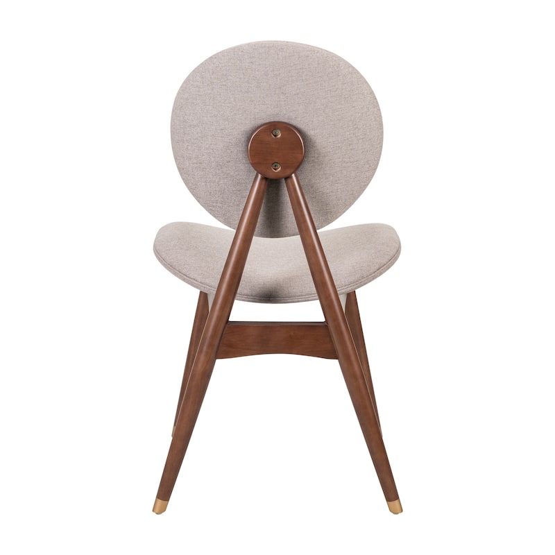Christopher Knight Home - Nomi Modern Upholstered Indoor Dining Chair with Curved Back Support