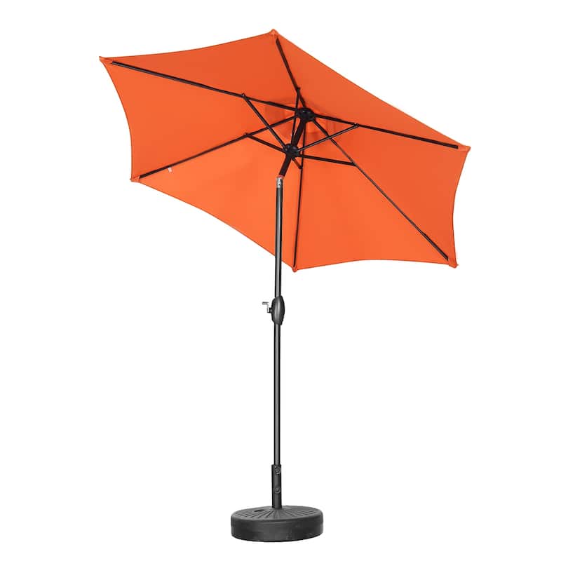 Ainfox 9ft Outdoor Patio Umbrella Without Base for Garden, Patio, Swimming Pool
