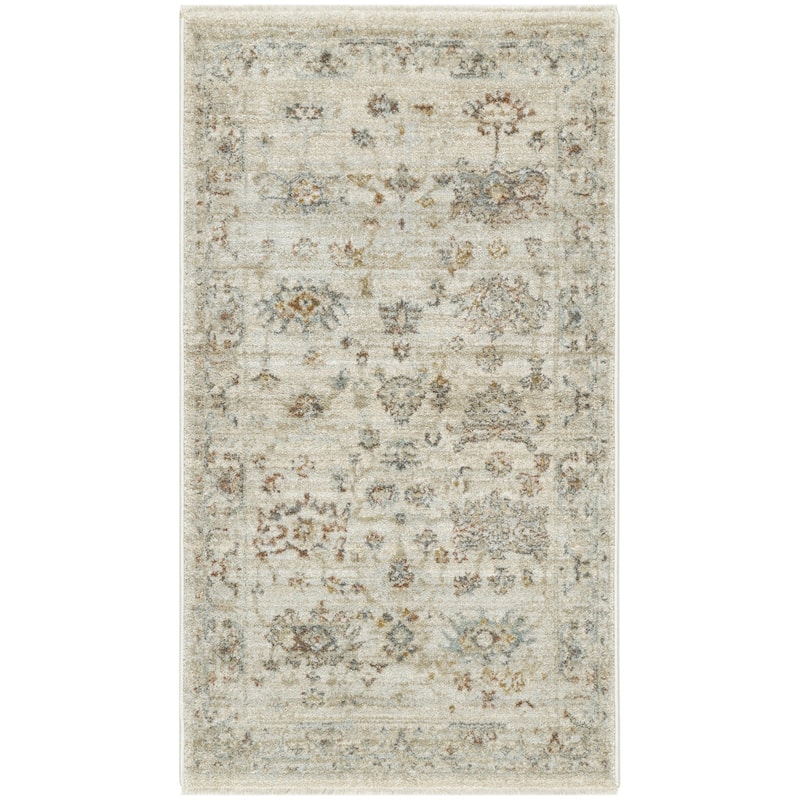 Niju Power Loomed Distressed with Fringe Area Rug By HomeRoots - 54' X '30' X '0.39