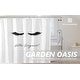 preview thumbnail 8 of 7, LASH OUT LOUD Shower Curtain-Black Lashes White Shy Angel Polyester-1pc 72x72"