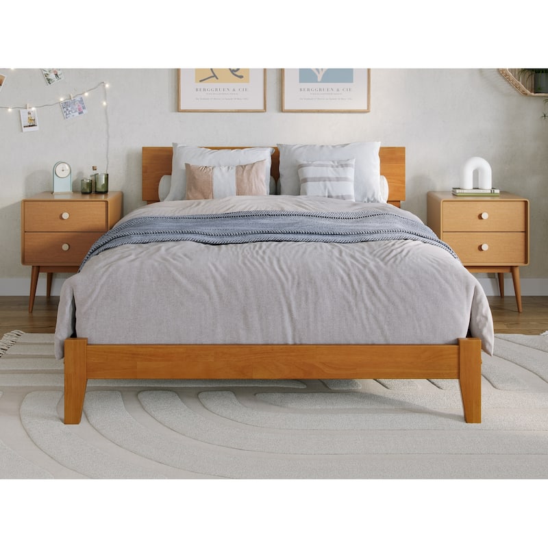 AFI, Orlando Solid Wood Low Profile Platform Bed