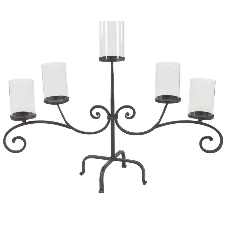 Black Iron Country Cottage Candelabra 21 x 36 x 13