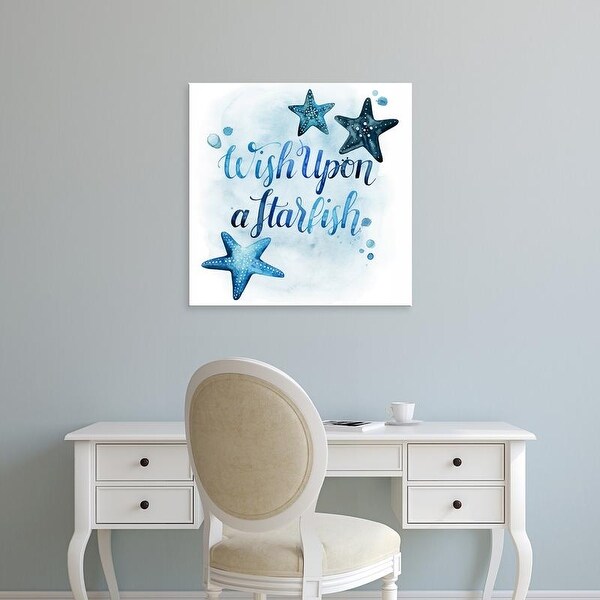Easy Art Prints Grace Popp's 'Sea Lovers I' Premium Canvas Art