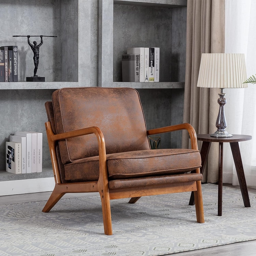 Black and online tan accent chair