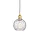 Option Satin Gold / Clear Water Glass
