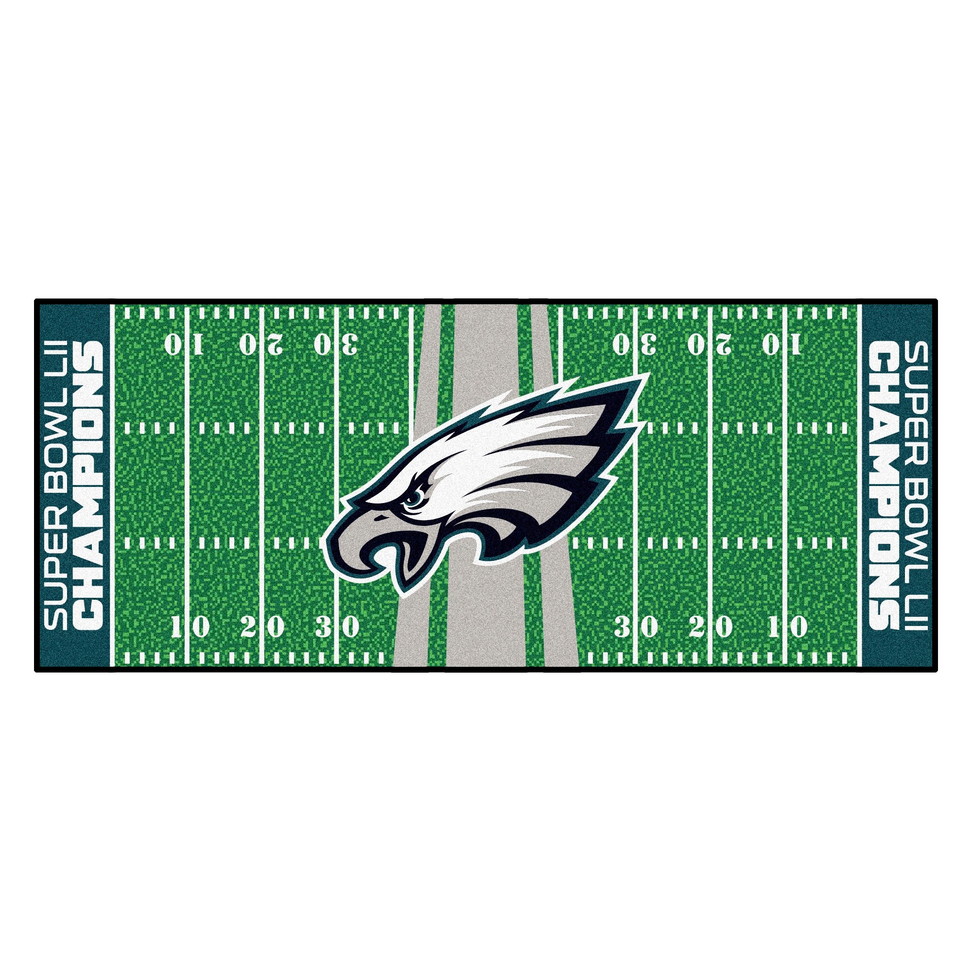 Nfl Philadelphia Eagles Super Bowl Champions Field Runner Mat 30in X 72in 2 X 6 Runner 2 X 6 Runner Overstock 19892706