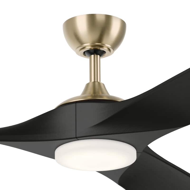 Kichler Lighting Mylo 60 Inch Ceiling Fan with Satin Etch Cased Opal Glass