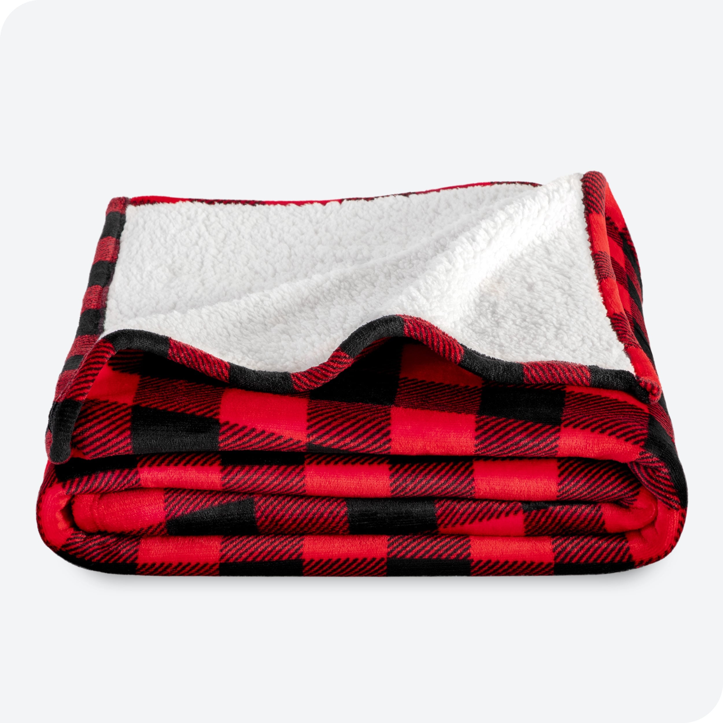 Bare Home Sherpa Fleece Blanket - Reversible Plush Bed Blanket - Bed Bath &  Beyond - 28530310