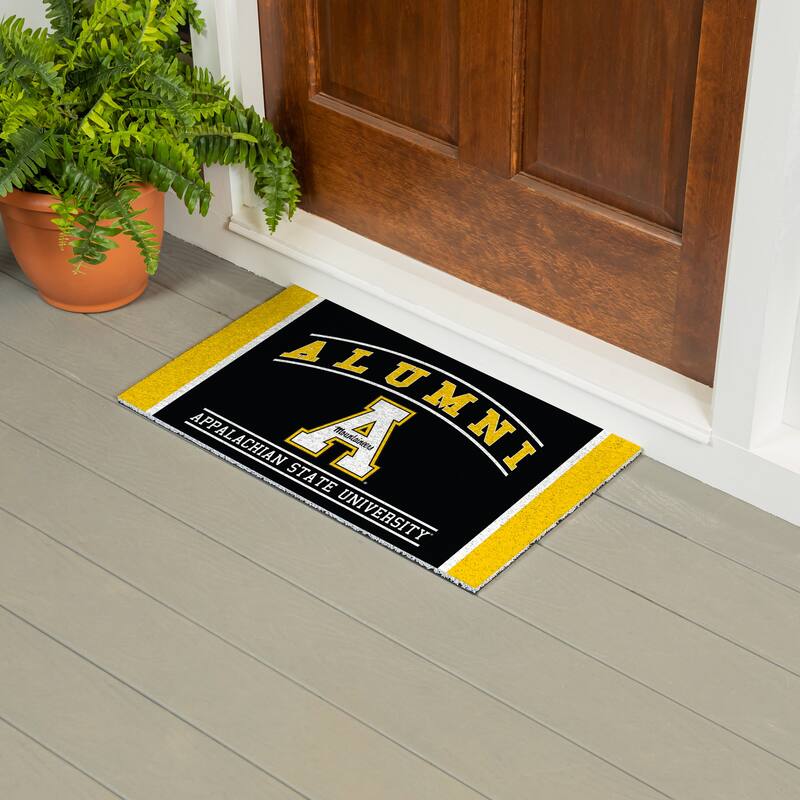 28 in. x 16 in. Appalachian State University Alumni Full Color PVC Door Mat