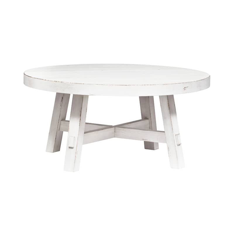 Modern Farmhouse Flea Market White Distressed 3 Piece Set