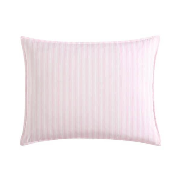 Laura Ashley Delphine Pink Cotton Comforter Reversible Set