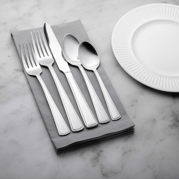 Roberts & Belk Hadley 20-Piece Flatware Set Service for 4 - Bed