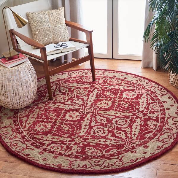Shop Safavieh Handmade Anatolia Matie Traditional Oriental Hand Spun Wool Rug On Sale Overstock 9367209
