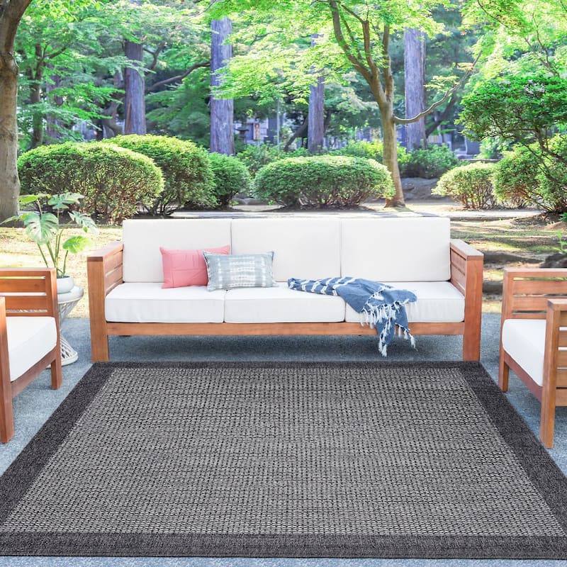 Seros Modern & Contemporary Nautical Indoor/Outdoor Area Rug