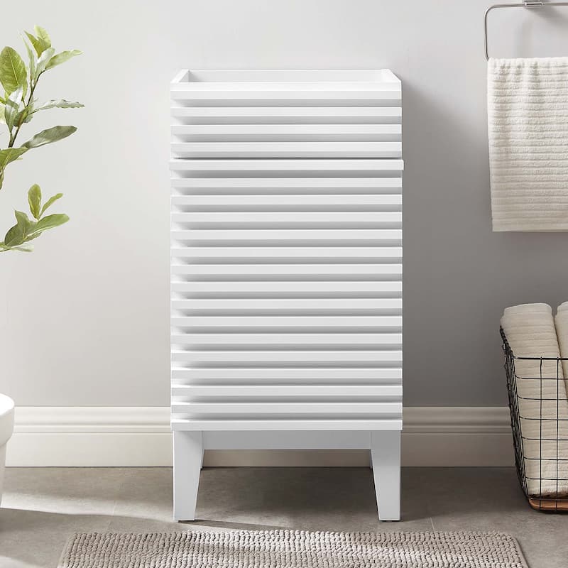 Render 18" Bathroom Vanity Cabinet - White