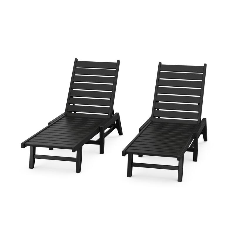 POLYWOOD Canyon 2 Pack Chaise Set