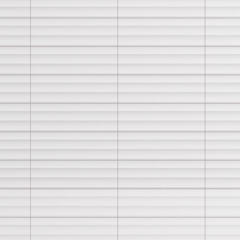 Merola Tile Crown Heights Maori Matte White 2-5/8" x 7-7/8" Ceramic Wall Tile