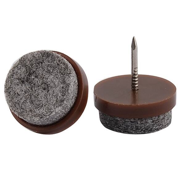 Shop 50pcs Felt Nail On Slider Pad Furniture Chair Feet Pads Table Floor Protectors Overstock 23479904