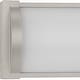 preview thumbnail 5 of 8, Barril Collection 32 in. Brushed Nickel Large Modern Integrated LED Linear Vanity Light - 32 in x 2.33 in x 4.76 in