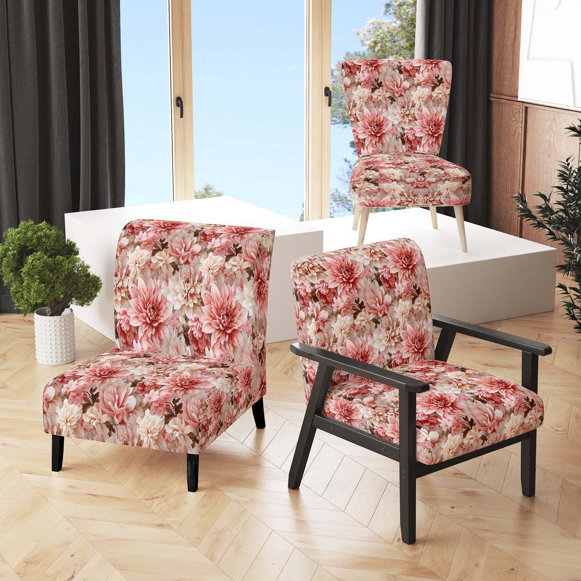 Pink store color chair