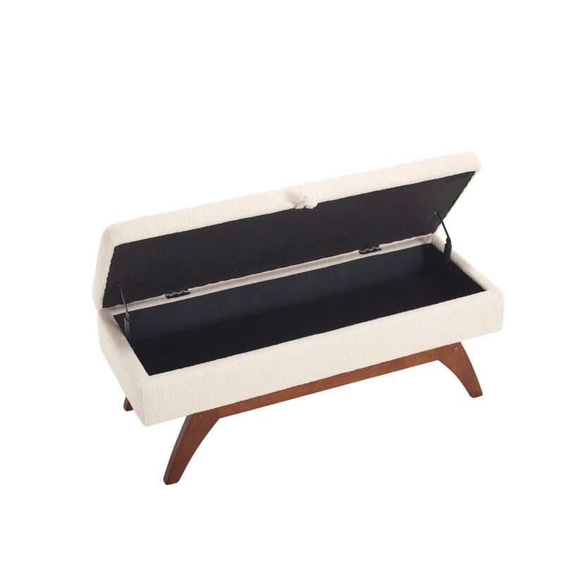 Upholstered storage Bench