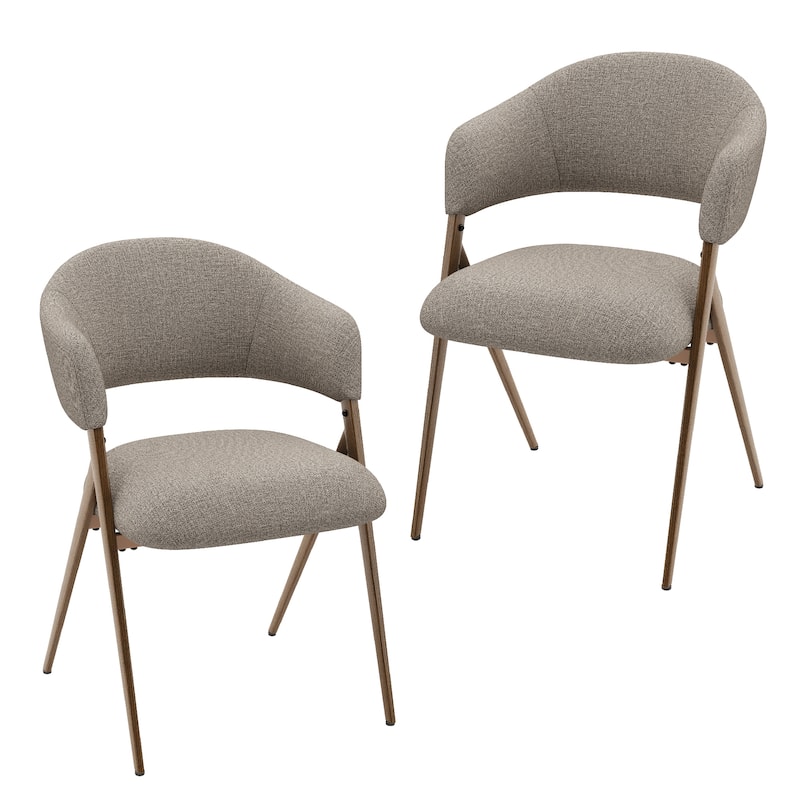 Modern Reclining Dining Chairs, 135° Back & 18.9" Wide Seat with Thick Cushion