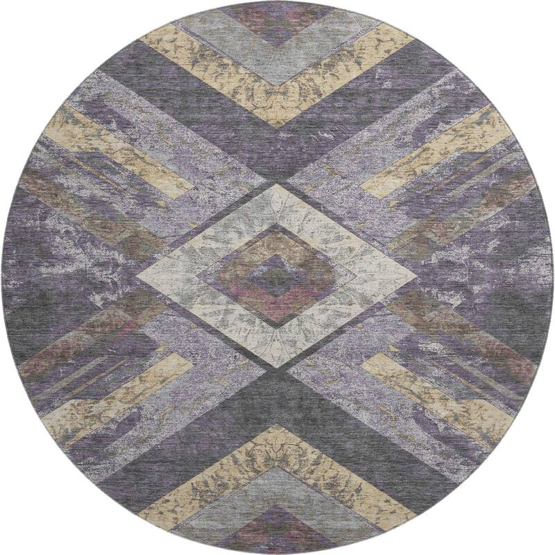 Premium Washable Super Soft Modern Global Mayfield Rug