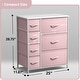 preview thumbnail 60 of 75, Dresser w/ 7 Drawers, Furniture Storage & Chest Tower for Bedroom