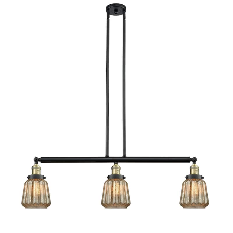 Innovations Lighting Chatham 3 Light 39" Wide Linear Chandelier