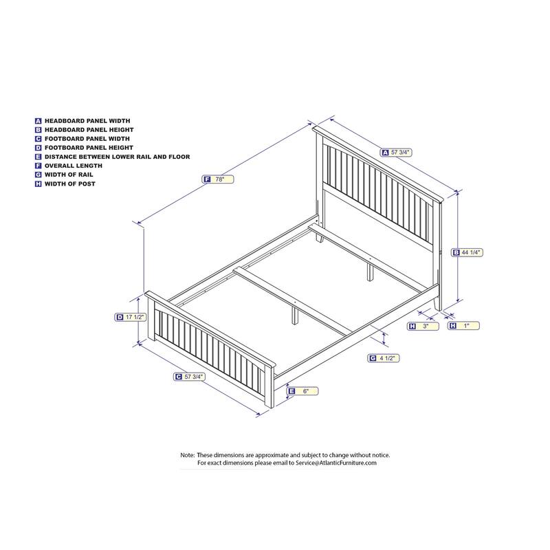Traditional Bed Frame with Footboard & Charger - Elegant Design for Bedroom Decor