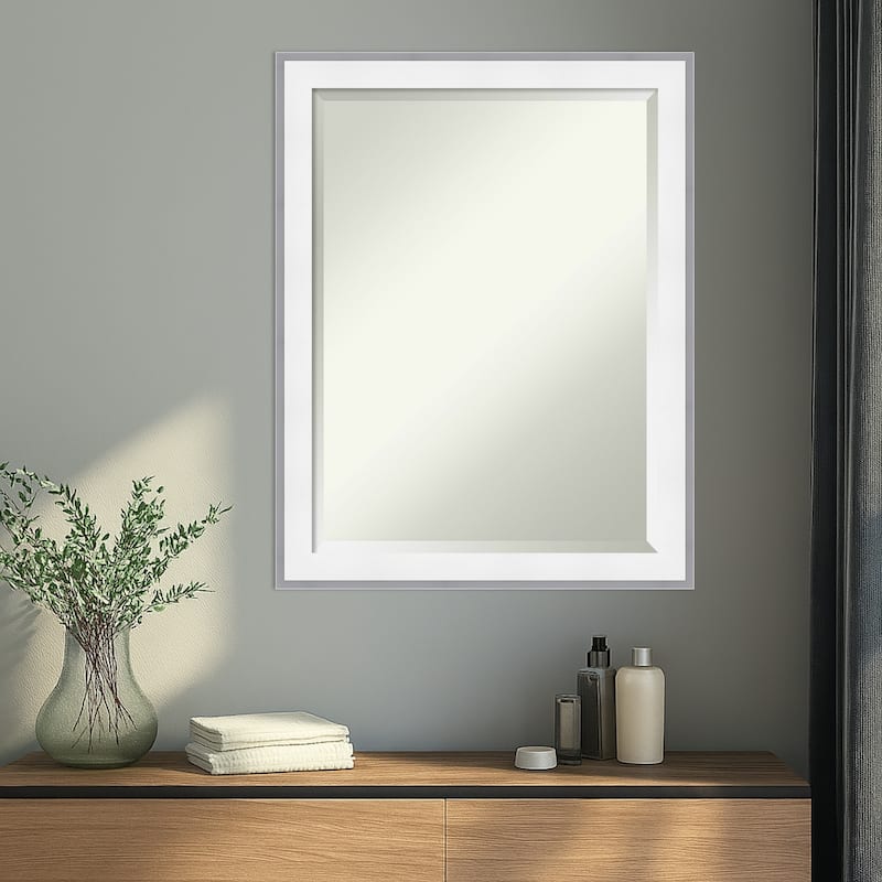 Maya Beveled Framed Wall Mirror