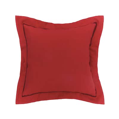 Scarlet Flange 18" x 18" Throw Pillow