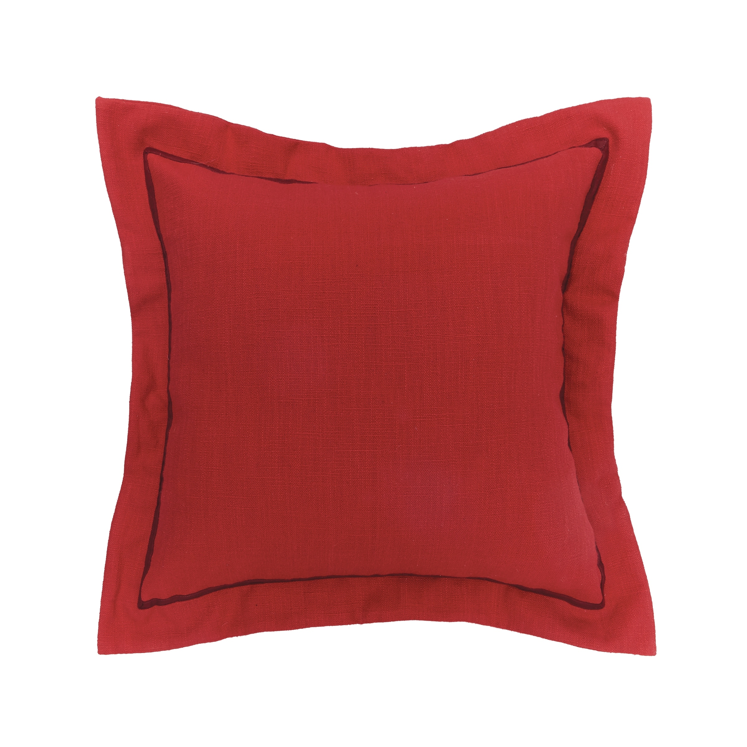Scarlet Flange 18" x 18" Throw Pillow