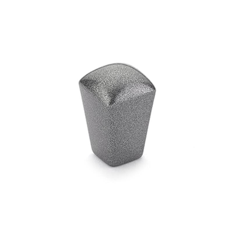 Schaub and Company Skyevale 1/2" Luxury Designer Mini Square Solid - Milano Silver