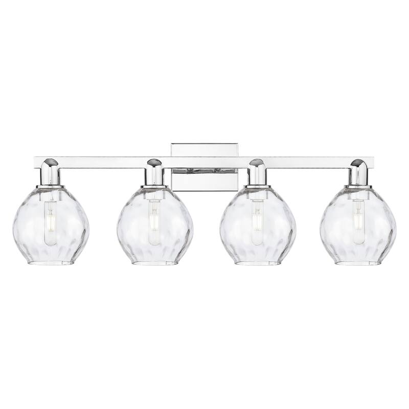 Innovations Lighting 716-4W-11-33 Waverly Vanity Waverly 4 Light 33" - Polished Chrome / Clear