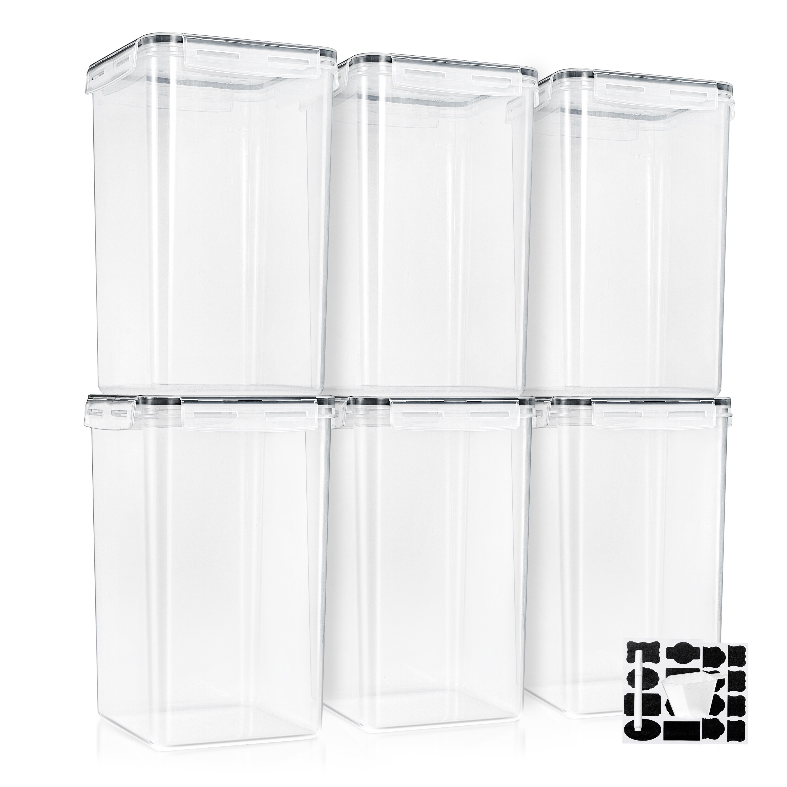 Sorbus Airtight Food Storage Containers with Locking Lids