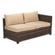 preview thumbnail 19 of 20, 3 Pieces Wicker Patio Outdoor Sectional Set