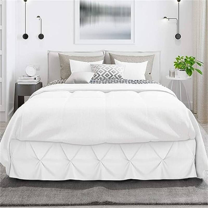 Pinch Pleat Bed Skirt